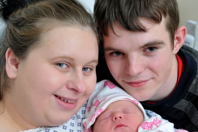 Photo Neil Cross
Amelia-Rose Warren-Atkinson
Born 9.32am on February 29, weighing 7lb 7oz.
Parents Brett Atkinson and Lisa Warren from Preston