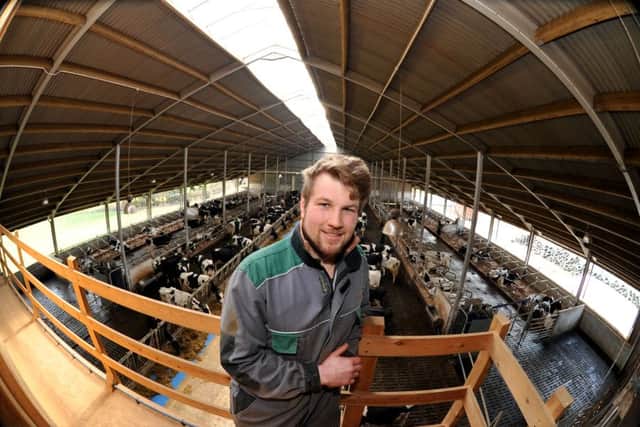 Photo Neil Cross
"The cow shed of dreams"at Barton Brook Dairy, with a state-of-the-art robotic milking system
Phillip Berry