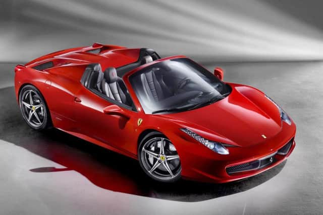 THE NEW FERRARI 458 SPIDER