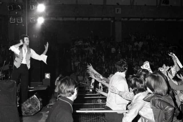 David Essex played a concert at Preston's Guild Hall on Monday November 25, 1974