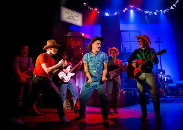 Gareth Gates, during Footloose the musical