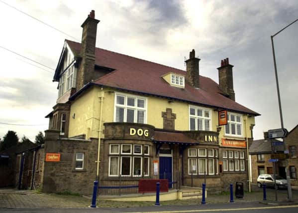 NO FLATS: Longridges Dog Inn and left, the Old Dog Inn
