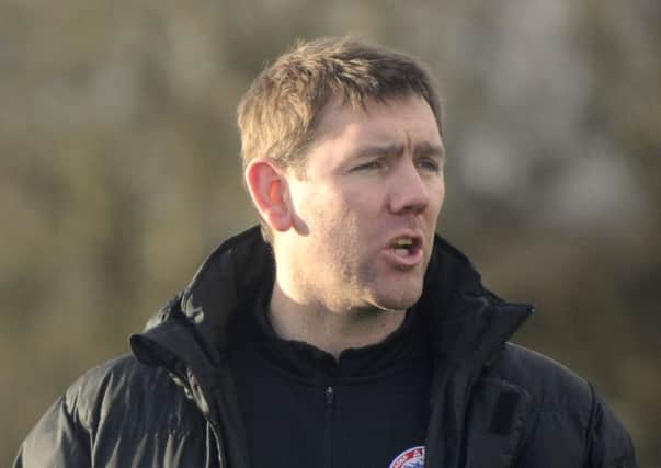 Fylde manager Dave Challinor