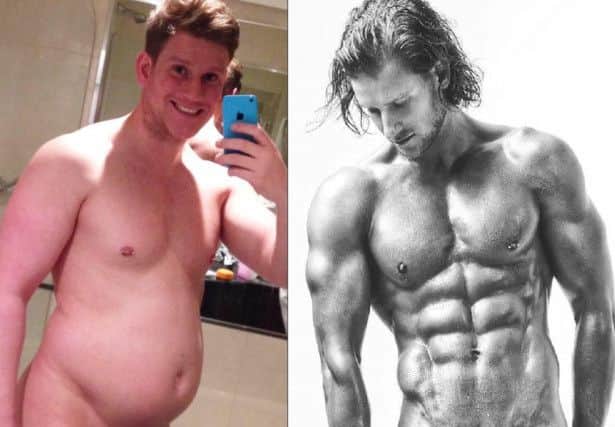 Sebastian David - before and after