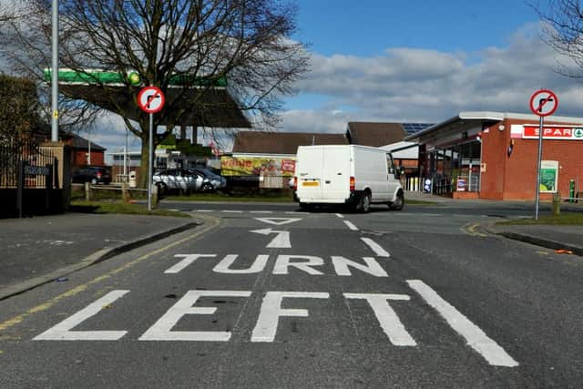 Traffic ignoring 'no right turn' signs