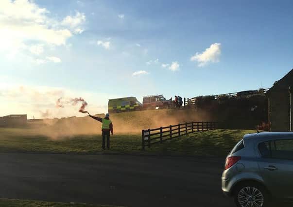 Operation: The accident happened near Beacon Fell - Pictures by Anna Furness