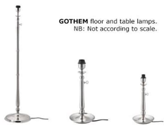 IKEA lamps - electric shock warning