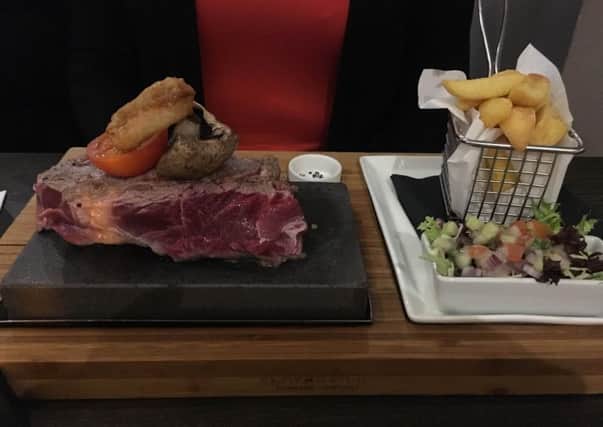 Rump steak - Stone Grill Blackpool