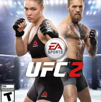 GAME OF THE WEEK: EA Sports UFC 2 Platform: PS4 Genre: Fighting. Picture credit: PA Photo