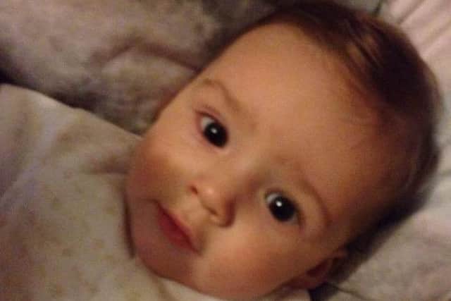 Anthony and Aline Hays baby Luiz who was involved in fatal car crash in Brazil but is said to be in a stable condition.
