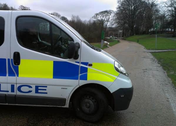 Police were at Astley Park this morning