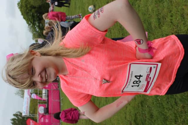 Student Candice Rigby, 19, from Broadgate, Preston who will be taking part in the Race for Life in Avenham Park June 2016