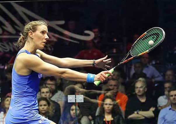 Laura Massaro is seeded No.1 for the World Championships (photo: PSA)