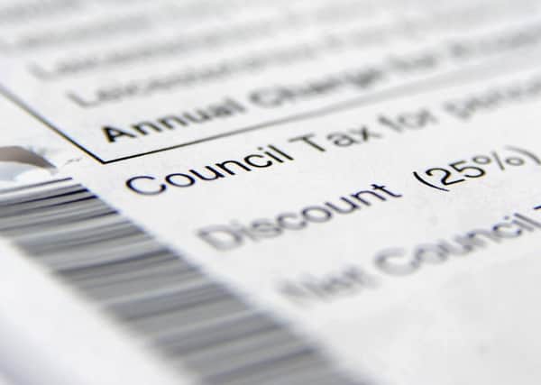 Council tax bill        PHOTO: PA