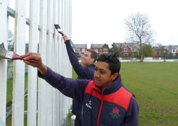 Luis Reece and Haseeb Hameed