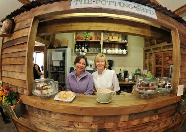 Photo Neil Cross
Longridge businesswomen Diane Holt and Michelle Unsworth have opened The Potting Shed at So Plants at Spout Farm