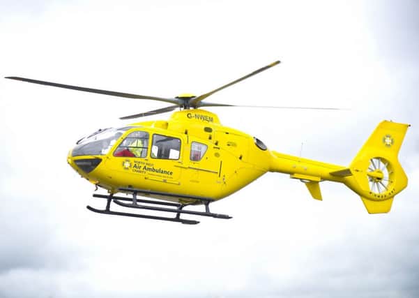The North West Air Ambulance in action
