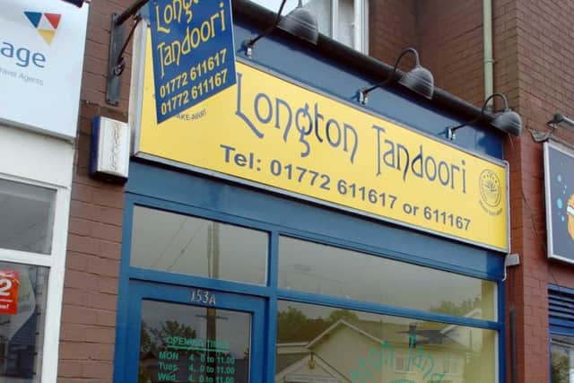 Longton Tandoori takeaway