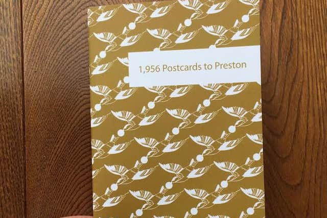 The Postcards to Preston book, created by Laura Jamieson