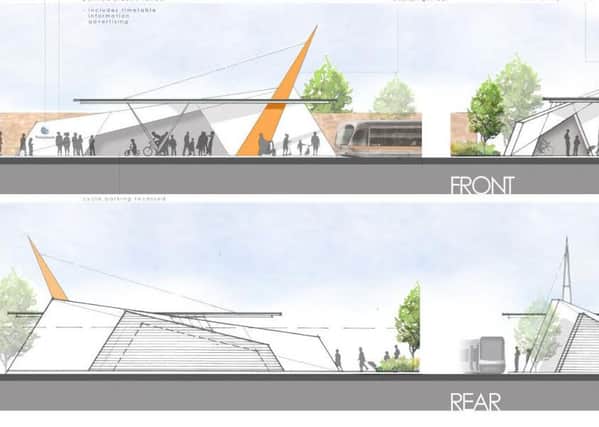 Vision: How the tram stop and platform could look