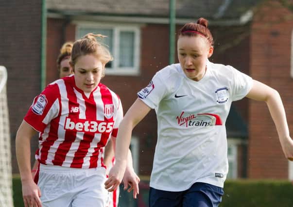 Preston North End Women took on title rivals Stoke City