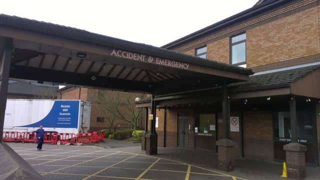 A&E Department at Chorley Hospital