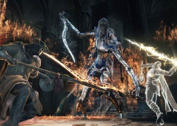 GAME OF THE WEEK: Dark Souls III, Platform: PS4, Genre: Action / RPG. Picture credit: PA Photo/Handout.