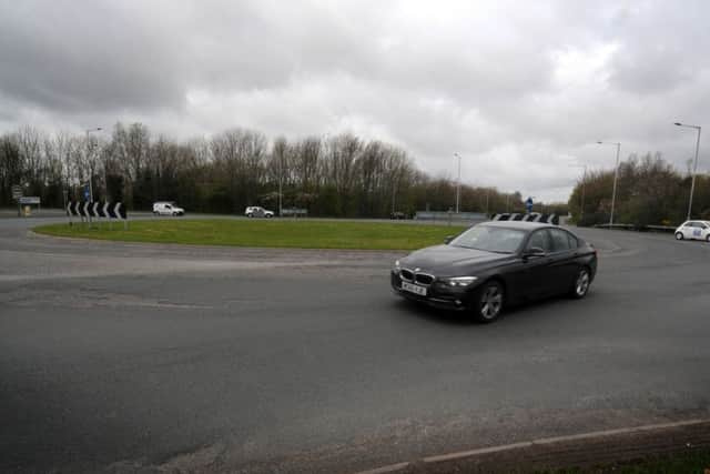 Brownedge Road roundabout in Bamber Bridge