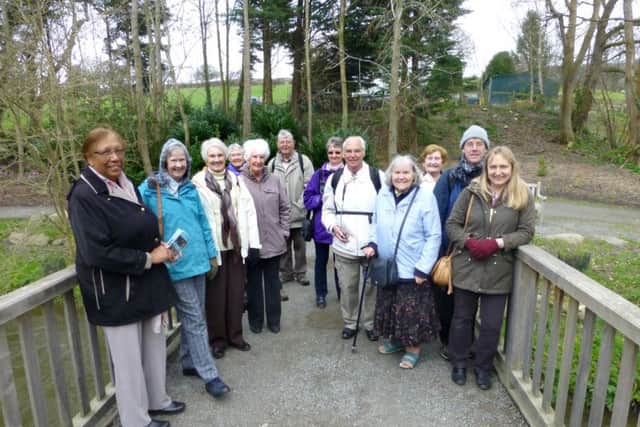 The Chorley Snappers on their visit to Bodnant Gardens