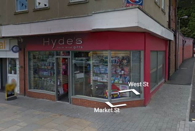 Hyde's toy shop, Market Street, Chorley