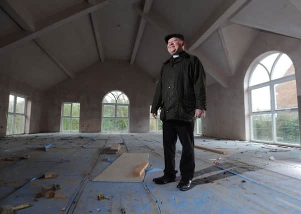 Photo Neil Cross
Rev Stephen Grey in the new community hub next to St Thomas's church on Church St, Garstang