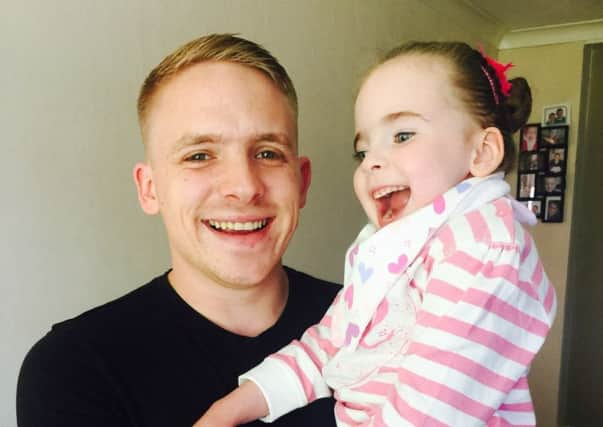 Carl Entwistle with daughter Kacy