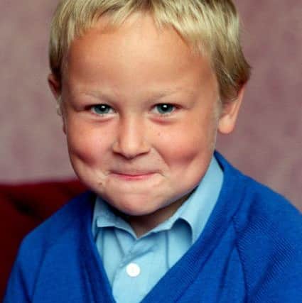 PHOTO IAN ROBINSON Jacob Hill, aged six