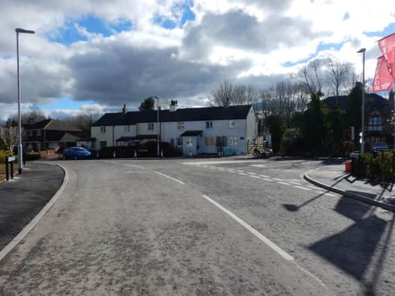 A reader is concerned that this junction on Lightfoot Lane is an accident waiting to happen.                                                 Picture: Matt Hodges