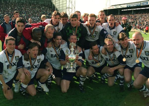 The victorious PNE squad
