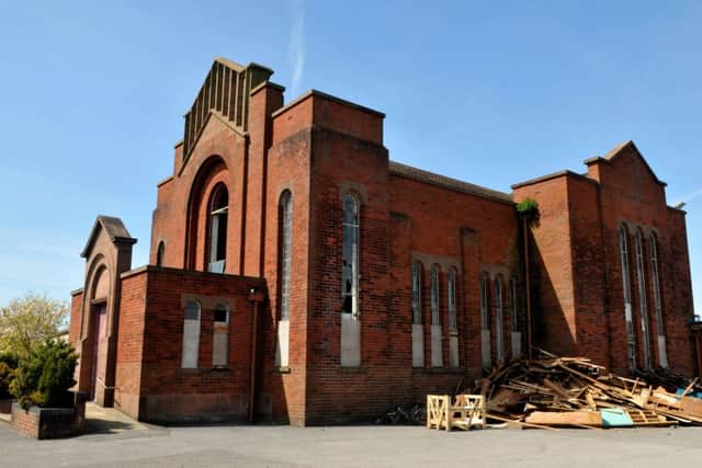 GOING: Hesketh Banks delapidated 1938 Methodist church is being pulled down