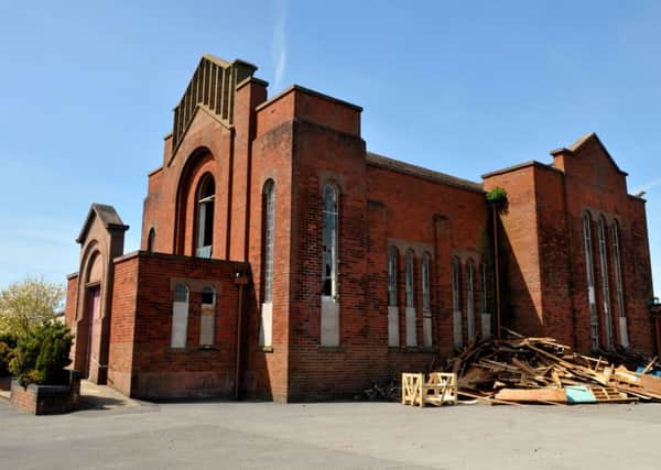 GOING: Hesketh Banks delapidated 1938 Methodist church is being pulled down