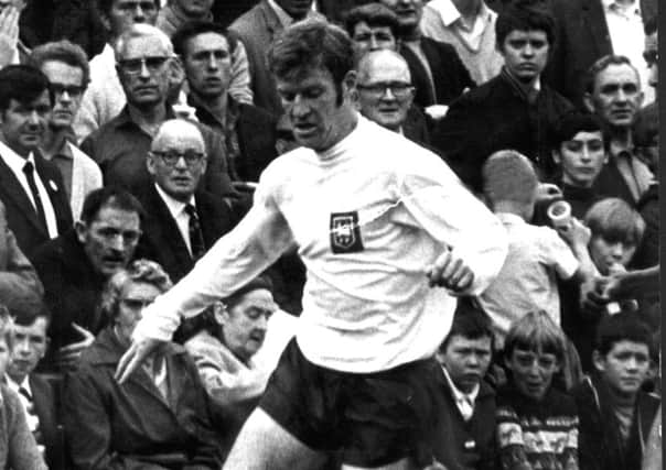 George Ross in action for PNE in 1969