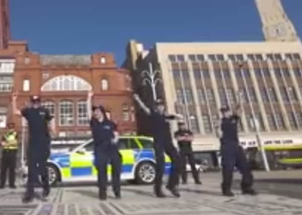 Lancashire Police's running man video