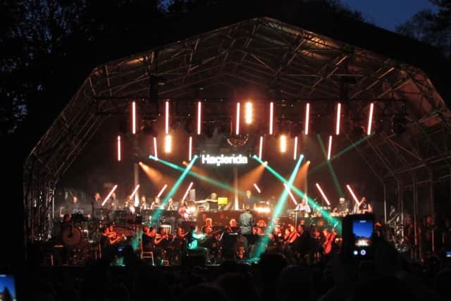 Live orchestra on stage at Hacienda Classical in Williamson Park