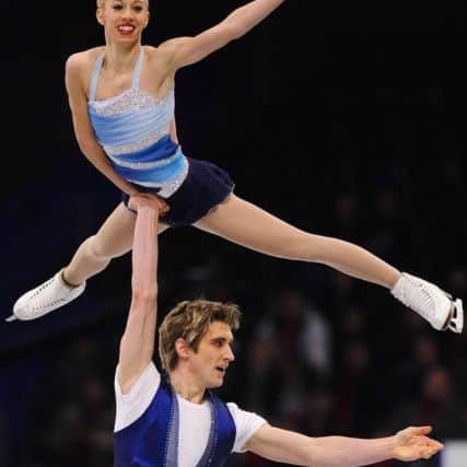 Olympic figure skaters Stacey Kemp and David King