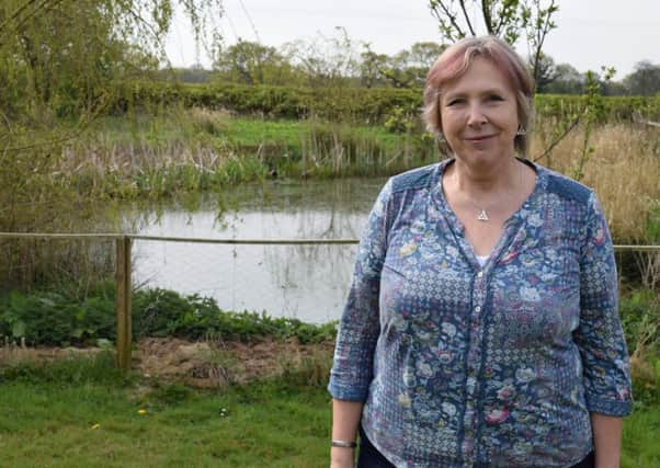 Janet Pillinger at St Catherine's Hospice