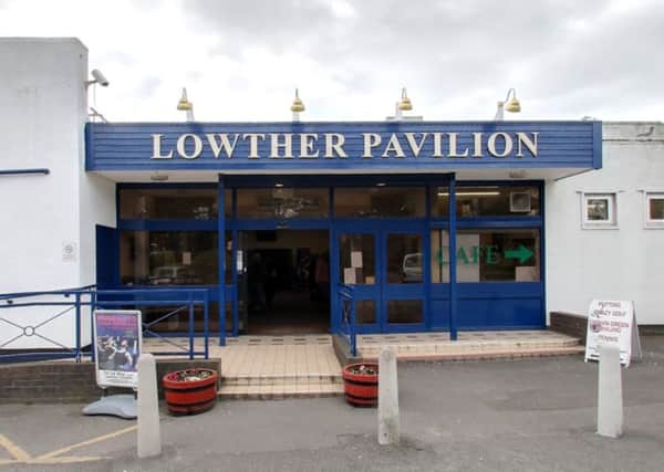 Lowther pavilion: Pic courtesy of Google Street View