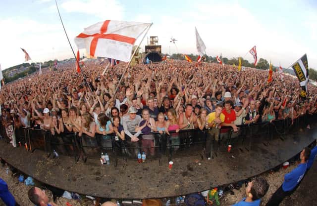 Revellers enjoy the Glastonbury music festival  but its not rock and roll to miss the EU referendum vote says a reader