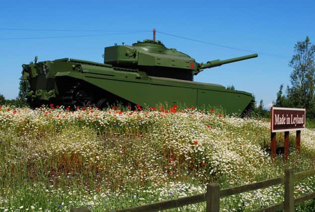 Leyland's Centurion tank is in full bloom
