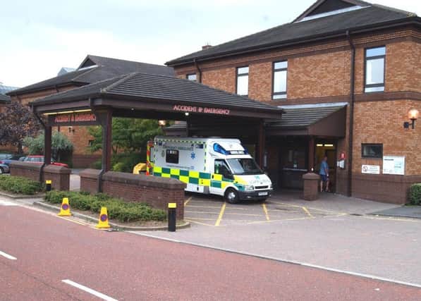 Photo KEVIN McGUINNESS
Accident and Emergency, Chorley Hospital