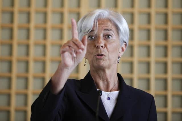 Christine Lagarde, director of the International Monetary Fund, has warned of the consequences of leaving Europe. See letter