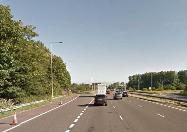 The incident happened close to junction 28    Image: Google