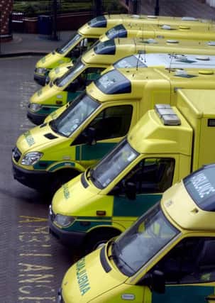 Patients were left waiting in ambulances for more than two hours