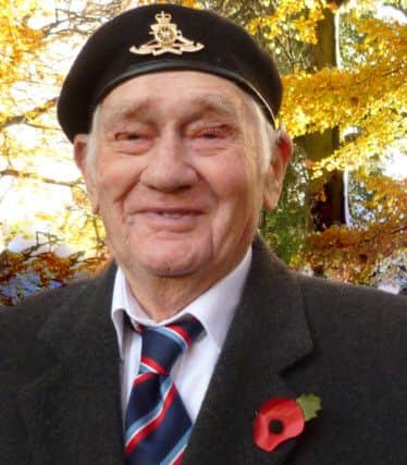 War veteran Noel Pearson, from Chorley, has died aged 96.
Picture shows him at a remembrance parade in 2014.
